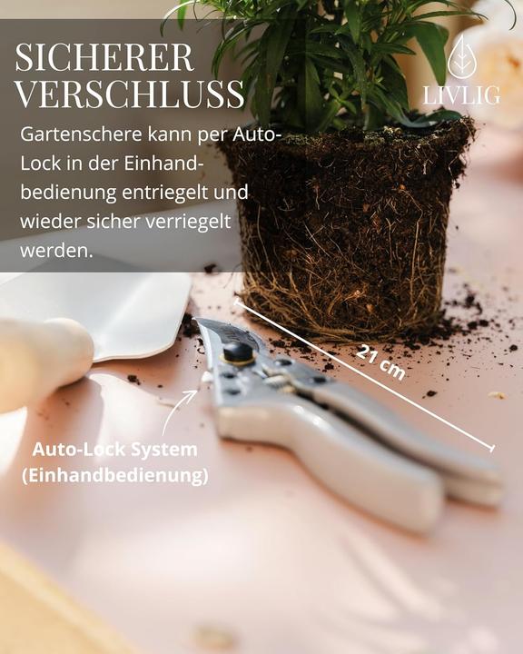 Produktbild Livlig Greige Bypass-Gartenschere