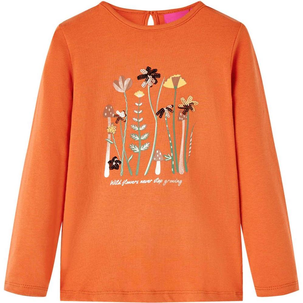 VidaXL, Unisex, Shirt, Luzia, Orange, (92)