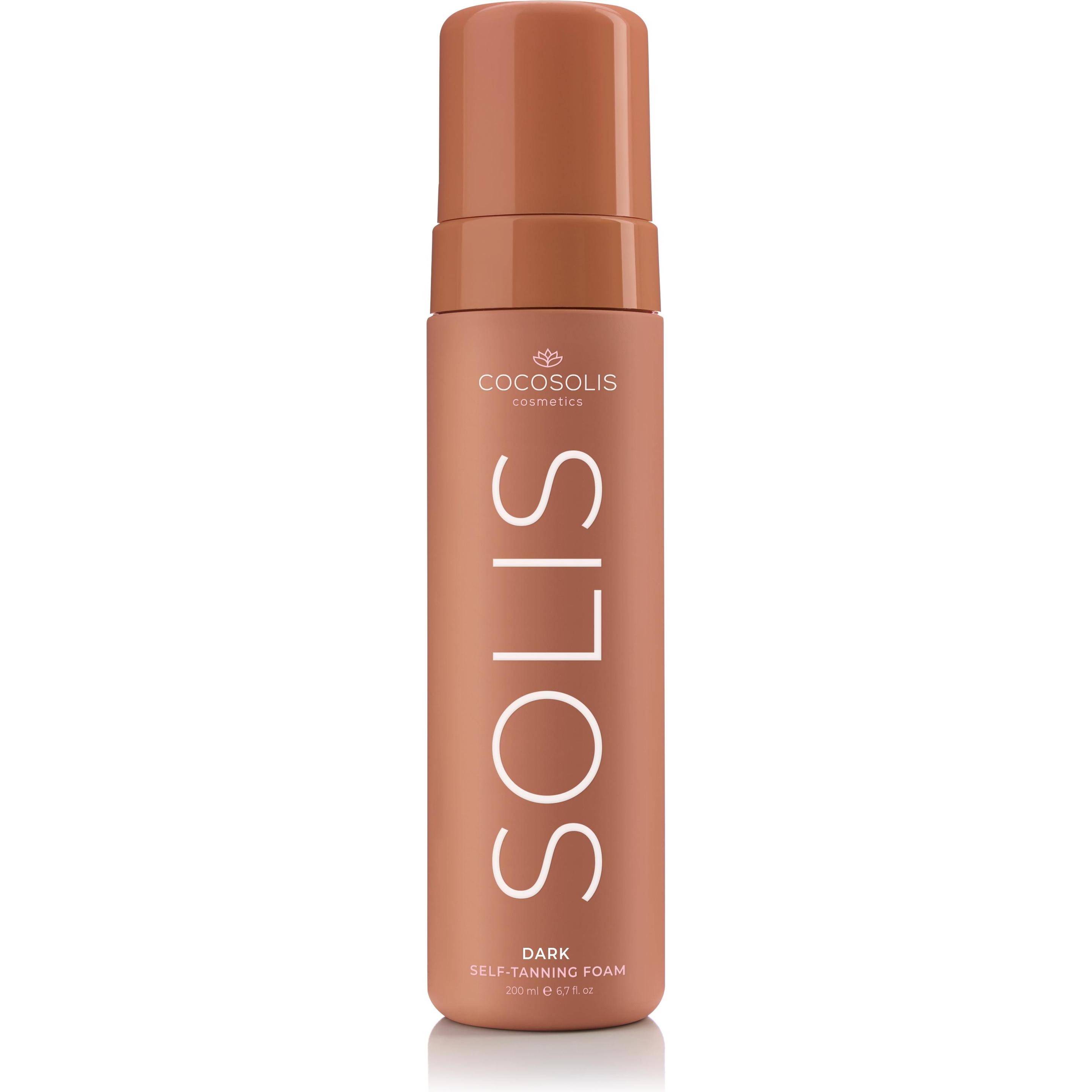 Cocosolis, Selbstbräuner, Dark Self Tanning Foam 200 (Selbstbräunungsschaum, 200 ml)
