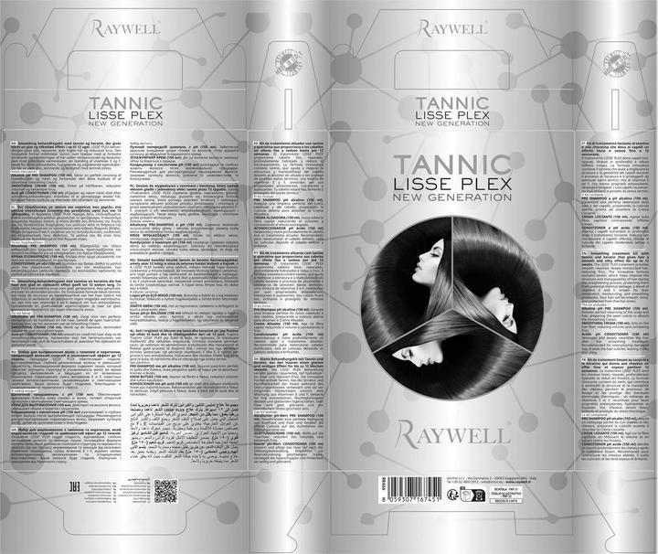 Produktbild Raywell Tannic Lisse Plex Kit (Haarpflege Set)