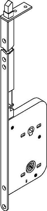 Productafbeelding HAWA Schuifdeur insteekgrendels -Silent-Stop (Insteekslot)