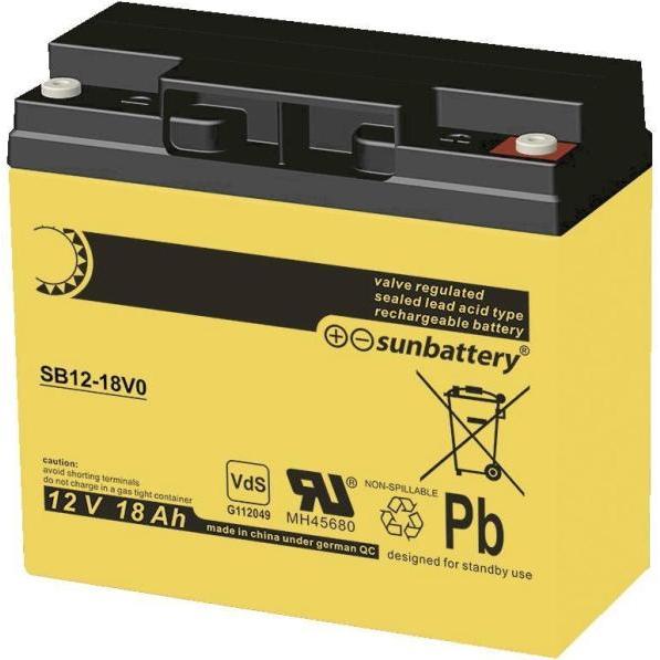 Abus VdS Akkumulator 12 V 18 AhBT2190BT2190 (12 V, 18 Ah) (BT2190)