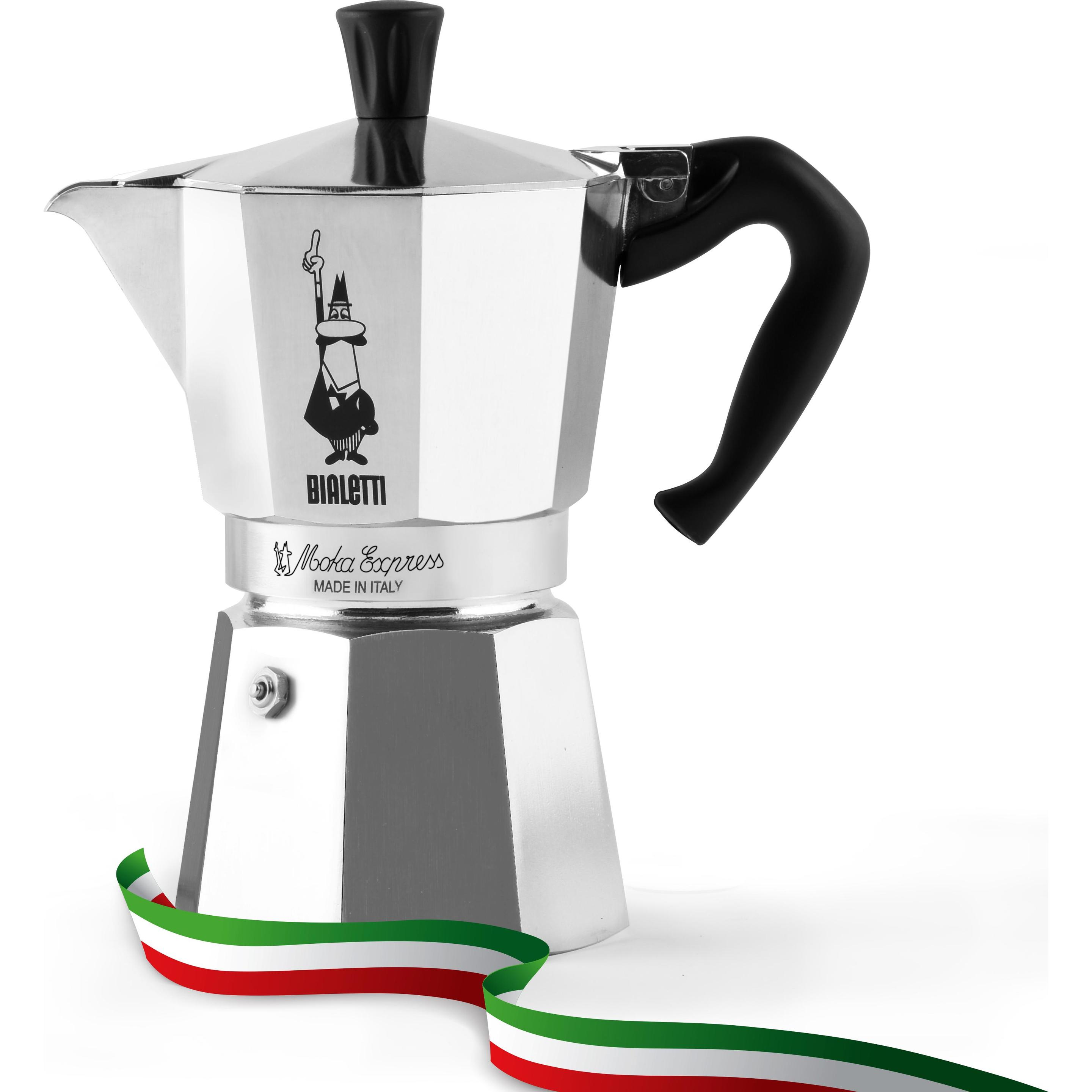 Bialetti Moka3, Espressokocher, Silber