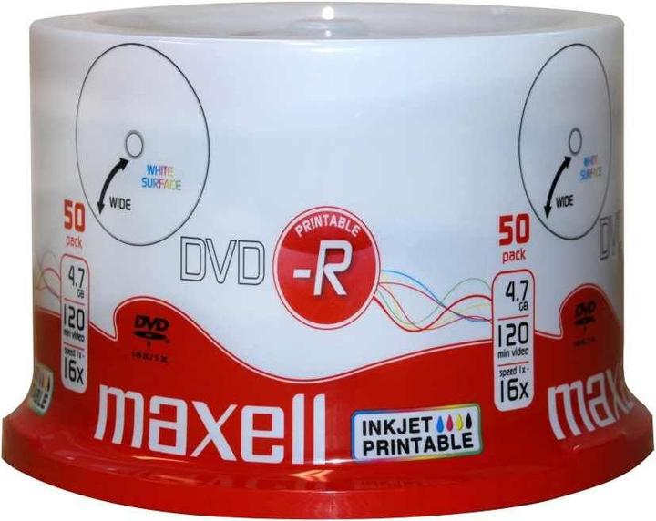 Produktbild Maxell DVD-R 4,7 GB 50 Stück (50x)