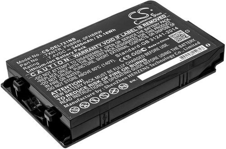 Produktbild NoName Battery for Dell Latitude 7202 Rugged Tablet etc