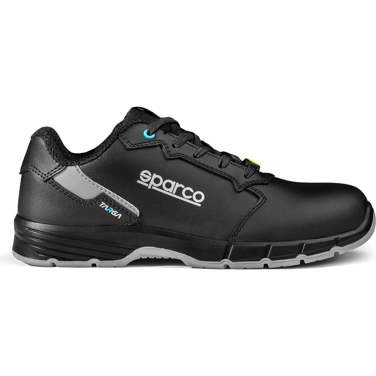 Sparco Unisex Grigio/Nero Scarpe Da Racing, Sicherheitsschuhe Targa (42)