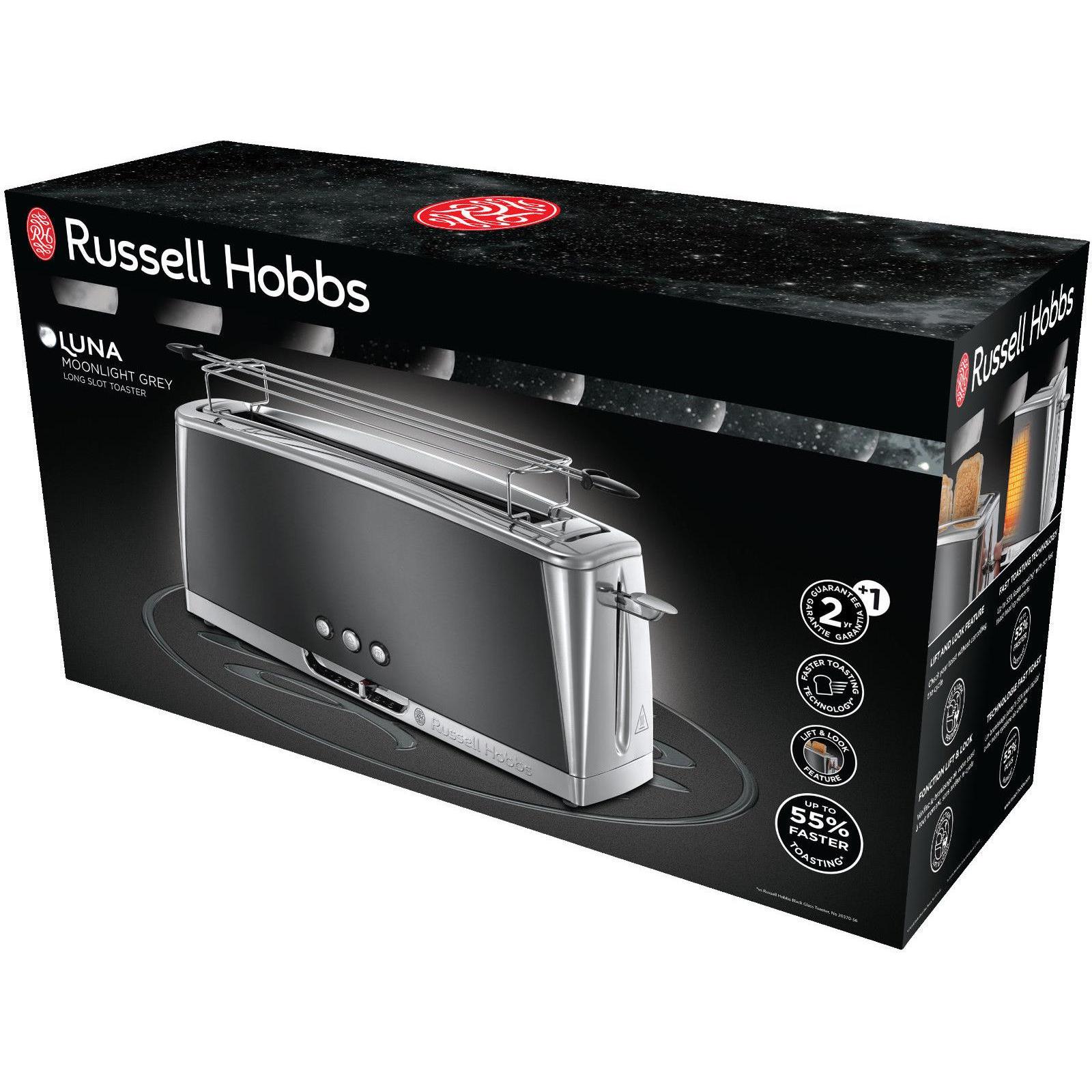 Long Slot Toaster Russell Hobbs Lunar Toaster Russell Hobbs Luna - Main Image