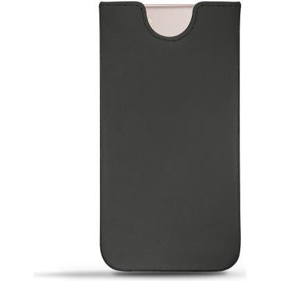 Noreve Lederschutzhülle (Apple iPhone 8), Smartphone Hülle, Schwarz