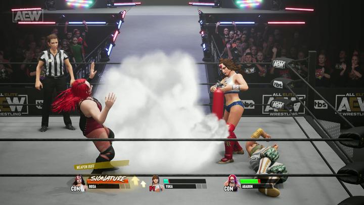 Actual product image THQ AEW: Fight Forever (PC, FR)