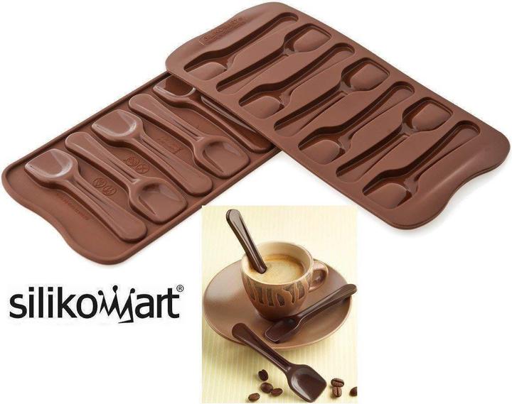 Image du produit Silikomart Scg28 Spoon Choco Moule en silicone