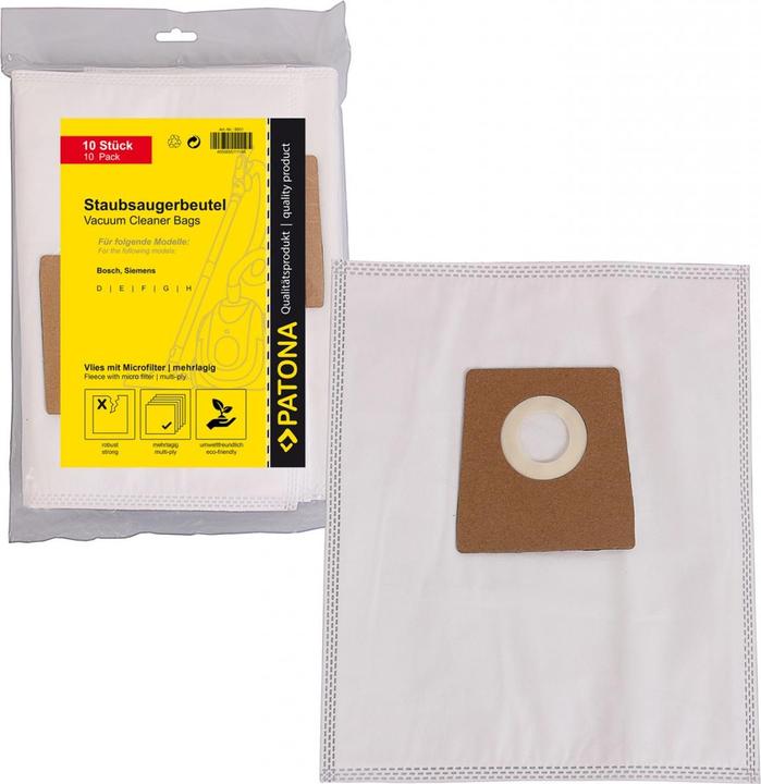 Produktbild Flickbee Staubsaugerbeutel Typ D E F G für BOSCH (10 Stk.) (10x)