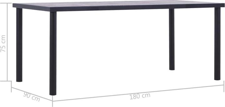 Image du produit vidaXL Esstisch (180 x 90 x 75 cm)