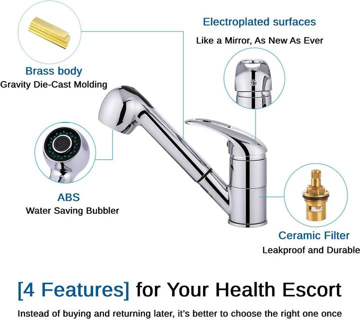 Immagine prodotto Himimi Spültischarmatur mit 2 Strahlarten