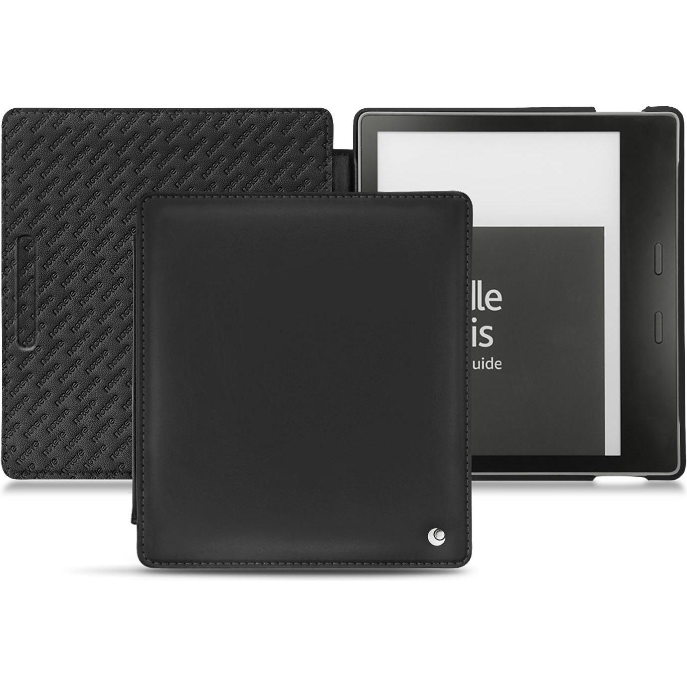 Noreve Lederschutzhülle horizontal, eReader Zubehör, Schwarz