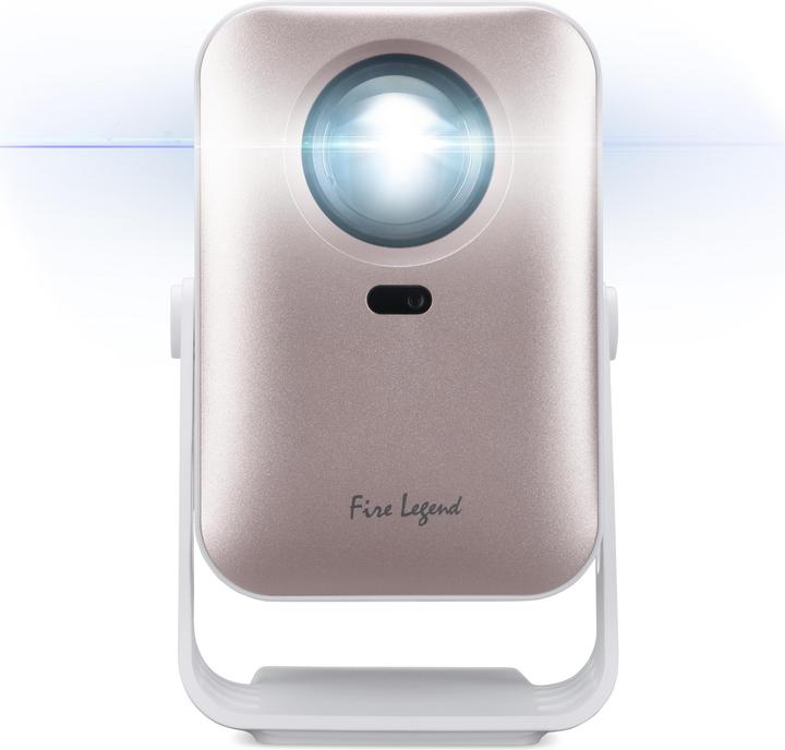 Actual product image Acer AOpen QH31s pink powered by - portabler LED-Beamer - HD, 150 ANSI Lumen, HDMI, USB-A, Wireless (HD, 150 lm)