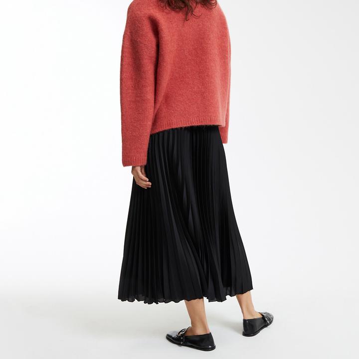 Actual product image La Redoute Collections Langer Faltenrock mit elastischer Taille (XXL)