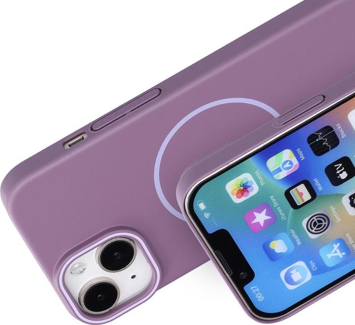 Immagine prodotto Mobiparts Slim Line Case Apple iPhone 14 (MagSafe Compatible) Imperial Purple (Apple iPhone 14)