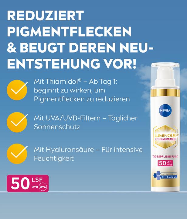 Actual product image NIVEA Cellular Luminous630 (40 ml, Day cream, SPF 50)