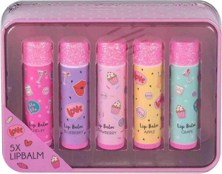 Actual product image Canenco Create It! Beauty Lip Balm Tin Pink