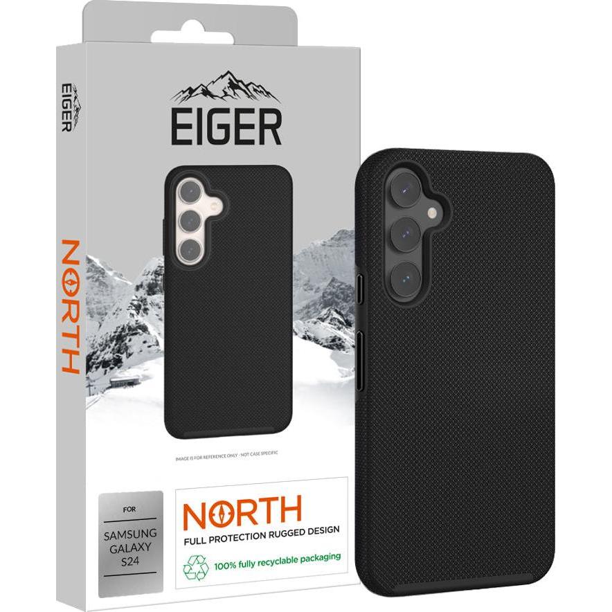 Eiger North Case (Samsung Galaxy S24), Smartphone Hülle, Schwarz