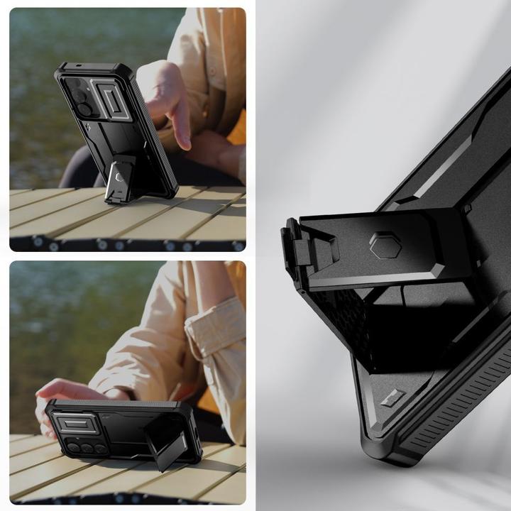 Produktbild Tech-Protect Kevlar Cam+ Case for Samsung Galaxy S25 - Black (Samsung Galaxy S25)