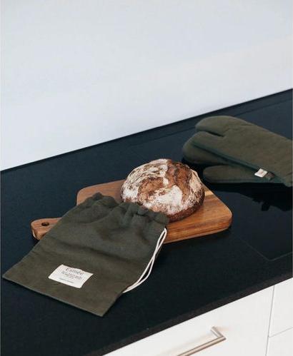 Produktbild Esmée Ofenhandschuh -Leinenmix (Füllung: Polyester, 50% Leinen / 50% Bio Baumwolle)