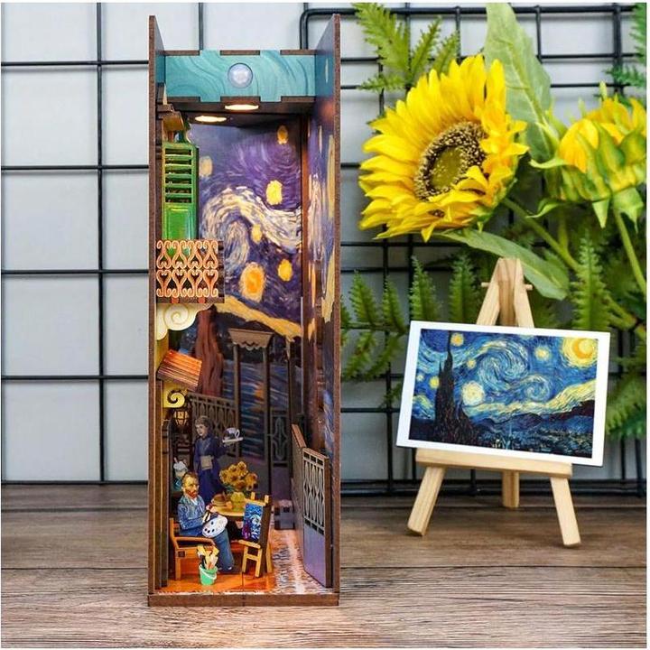 Produktbild Tonecheer Vincent's World - Book Nook (80 Teile)