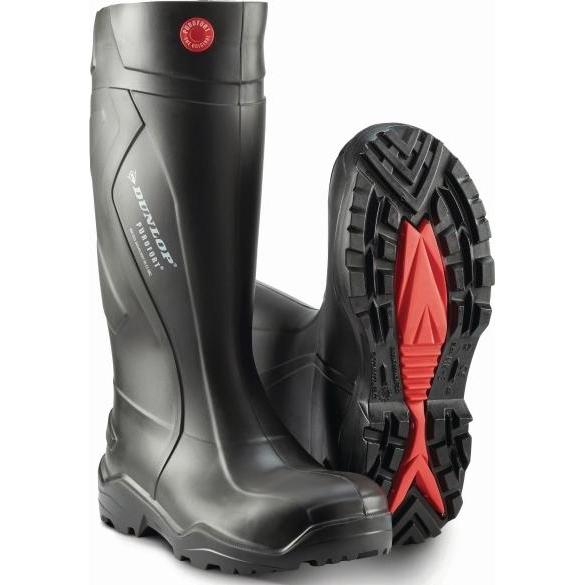 Dunlop, Sicherheitsschuhe, PurofortPlusC762041Blk welly47 (S2, 47)