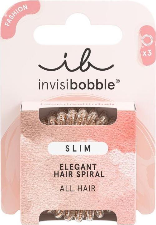 Image du produit Invisibobble Cheveux élastiques Slim Of Bronze and Beads 3 pcs (Élastiques à cheveux)
