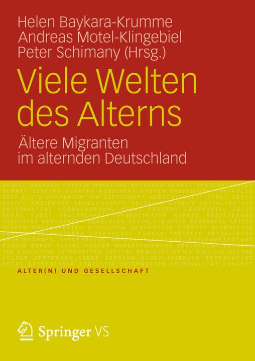 Produktbild Viele Welten des Alterns (Deutsch, Andreas Motel-Klingebiel, Helen Baykara-Krumme, Peter Schimany, 2012)