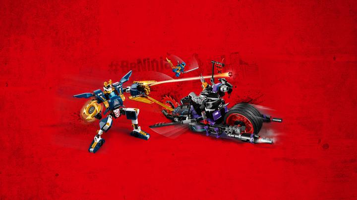 Actual product image LEGO Ninjago Killow vs Samurai X (70642, LEGO Ninjago)