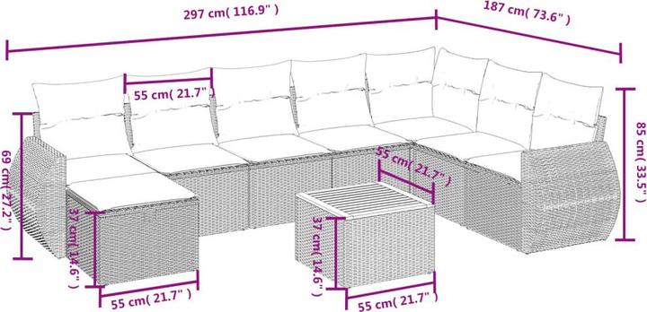 Produktbild vidaXL Ludwig