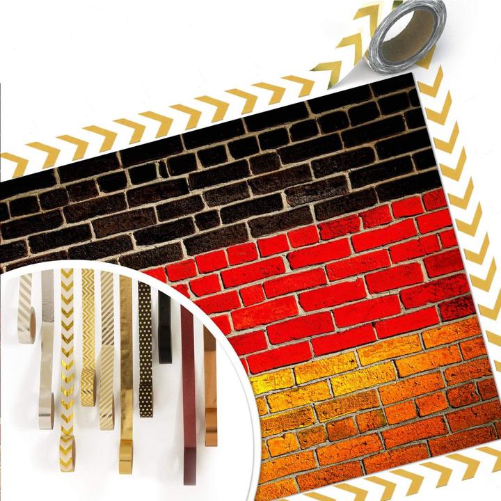 Immagine prodotto Trenddeko Muro della bandiera tedesca (60 x 40 cm)