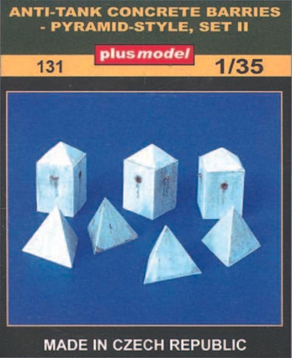 Actual product image Plus Model Armoured Barricades Pyramid Shape Set II