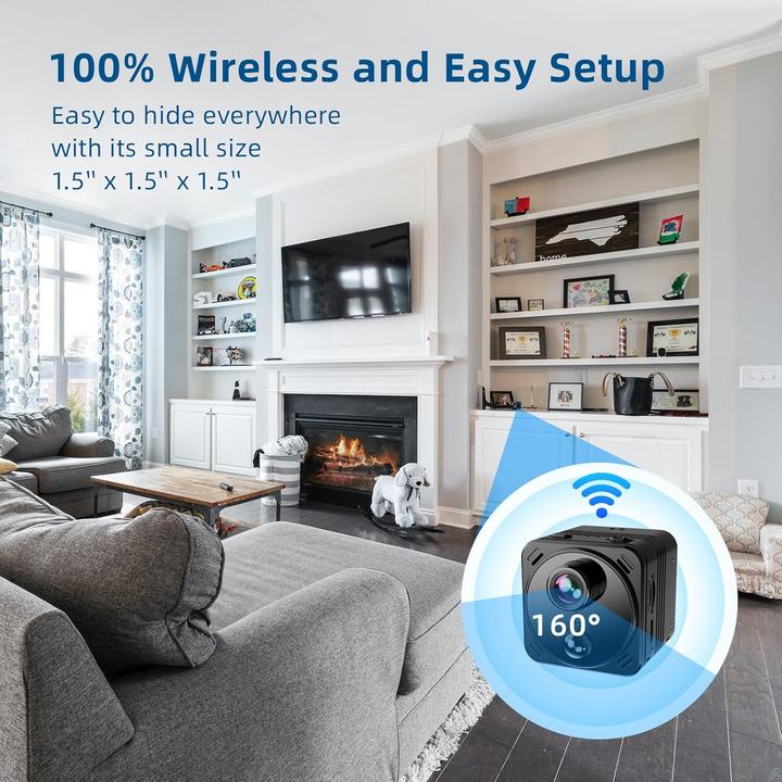 Produktbild Hycency Mini Überwachungskamera 4K