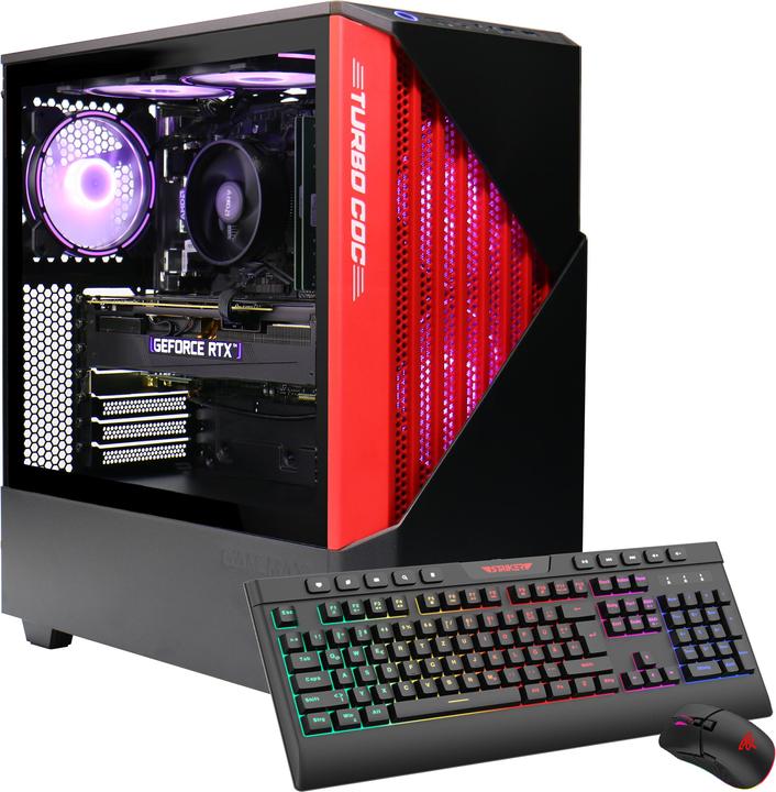 Produktbild GameMax Contac BR 7440 Ryzen 5 7500F 32GB DDR5 1TB SSD RTX 4070 (1000 GB, 32 GB, GeForce RTX 4070)