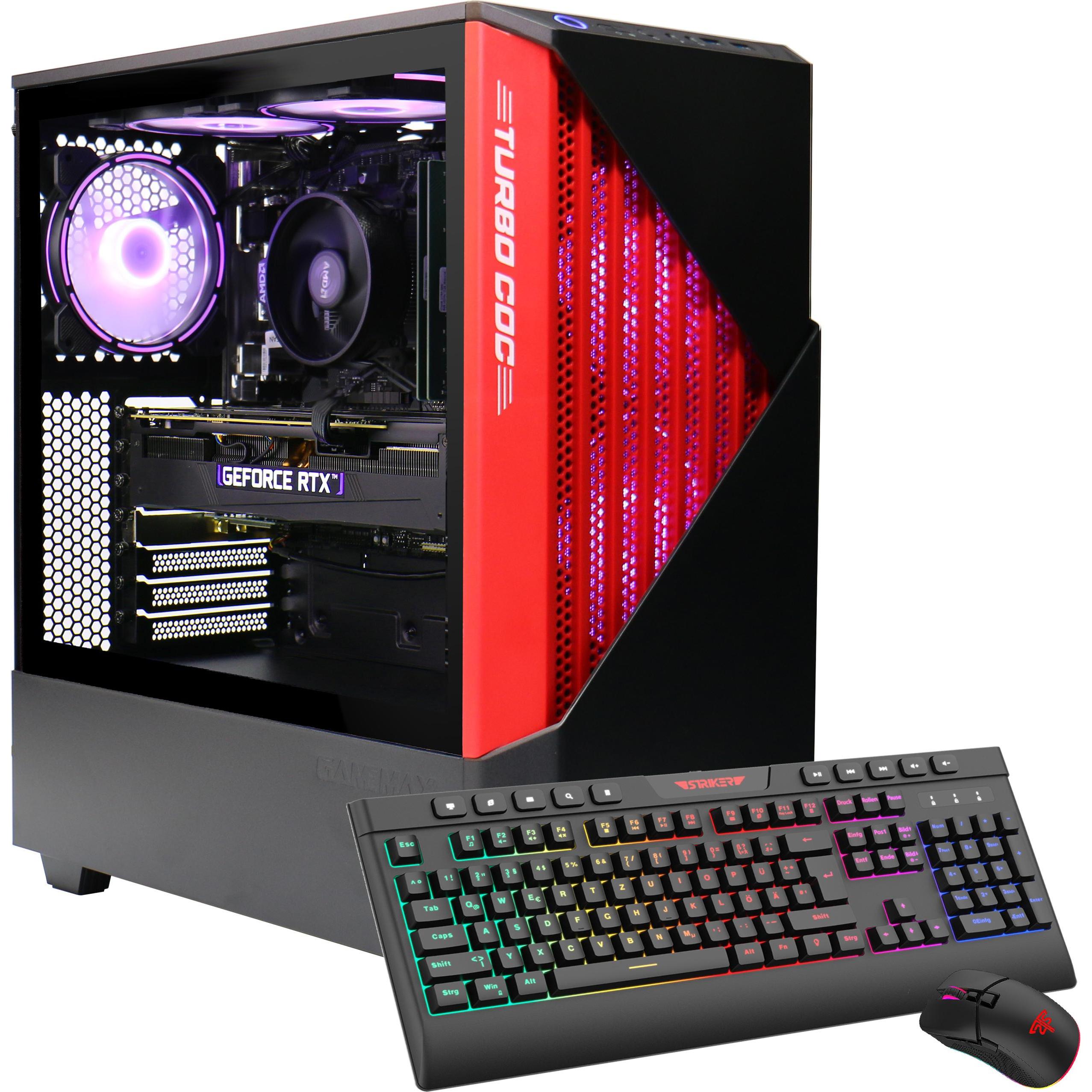 Hyrican GAMEMAX Contac BR 7440 Ryzen 5 7500F 32GB DDR5 1TB SSD RTX 4070 (AMD Ryzen 5 7500F, 32 GB, 1000 GB, GeForce RTX ...