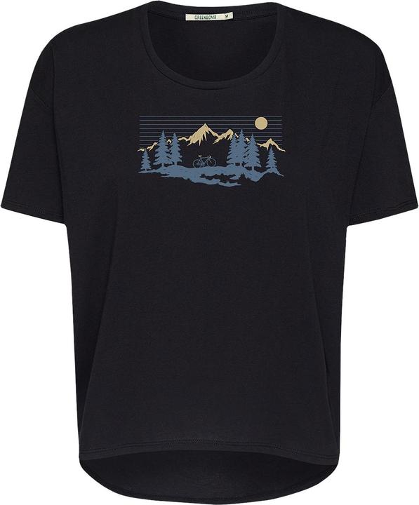 Actual product image Greenbomb T-Shirt Bike Mountain Land (L)