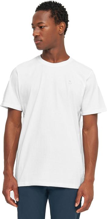 Produktbild KnowledgeCotton Apparel Badge Tee Bright White (L)