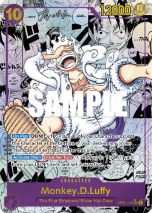 Actual product image One Piece Awakening of the new Era OP05 Booster Pack - Card Game - EN (English, Booster display)