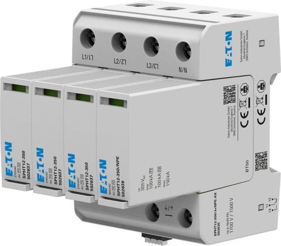 Produktbild Eaton Ü-ABLEITER T1+T2 3+NPE (SPHT12-350/3+NPE-AX)
