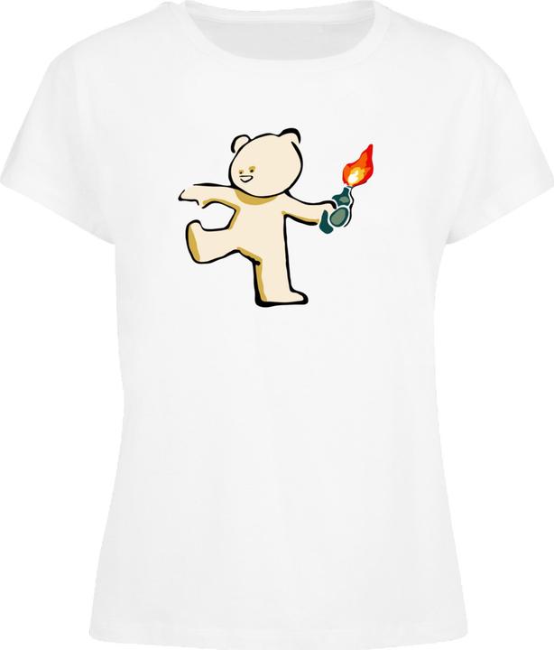Produktbild Merchcode Ladies Brandalised - Molotov Teddy Box Tee - 189295 (5XL)