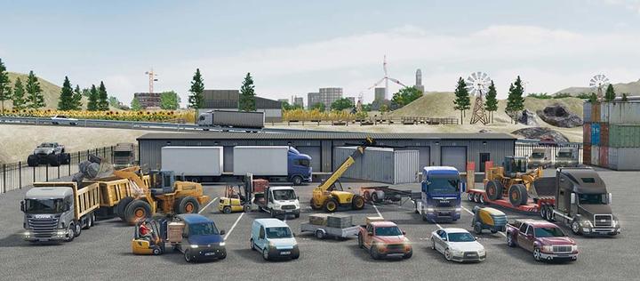 Actual product image Aerosoft Truck & Logistics Simulator (Switch, Multilingual)