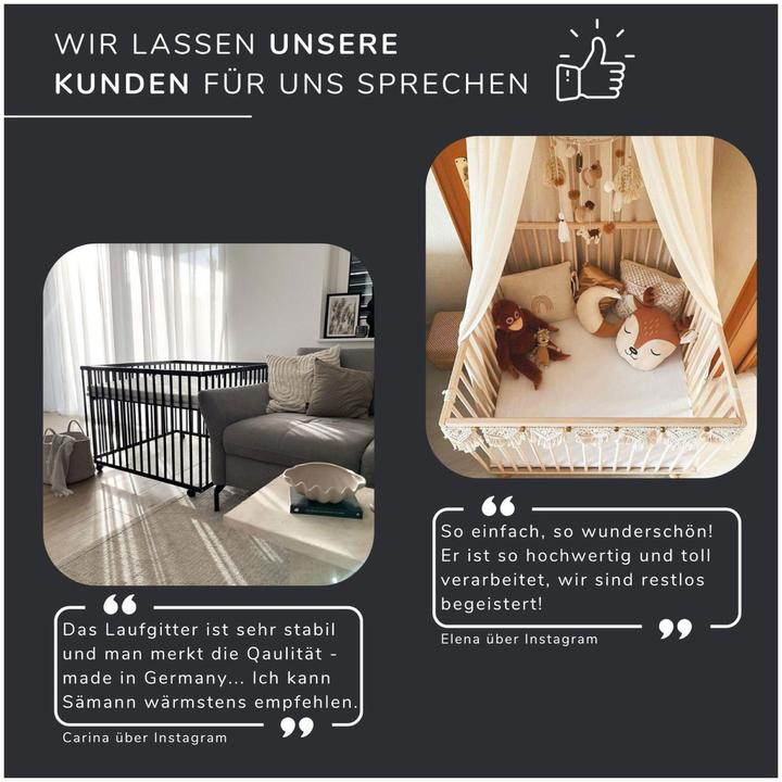 Actual product image Sämann Playpen 6 corners