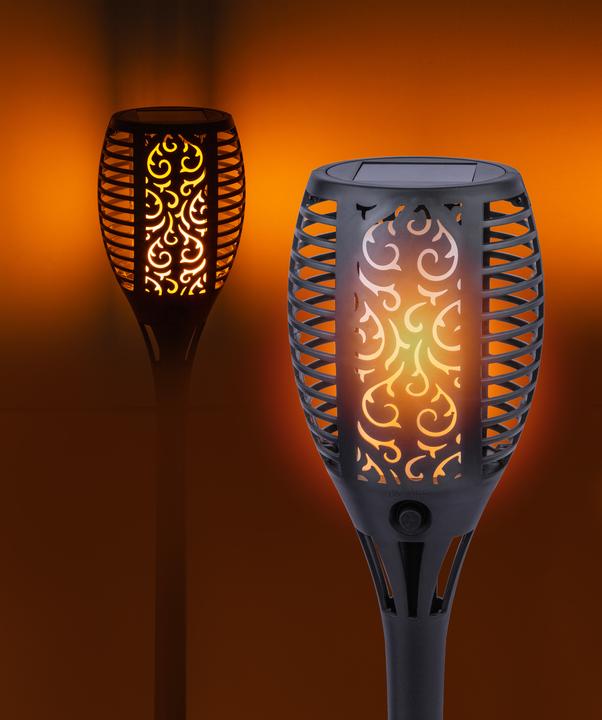 Produktbild Globo Solarleuchte Kunststoff Schwarz, 36xled (3600 lm, IP44)
