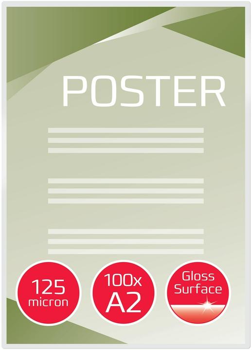 Produktbild GBC Laminierfolien in Premiumqualität (A2, 50 Stk., 125 µm)