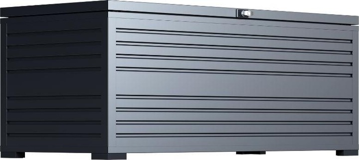 Produktbild Ventaris Gartenbox abschliessbar | 181 x 79 x 74 cm | 1015 Liter | Anthrazit
