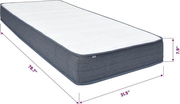 vidaXL Boxspringbettmatratze (Federkern, 80 x 200 cm)