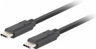Produktbild Lanberg Cable USB-C M/M 3.2 Gen2 0.5m PD (0.50 m, 100 W)