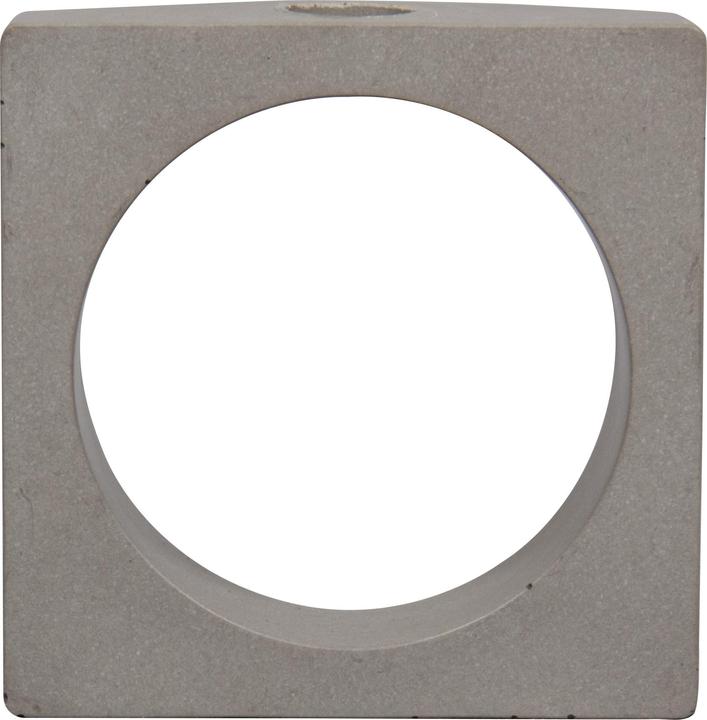 Actual product image Rayher Silicone casting mould "Vase square with circle"